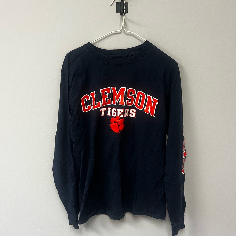 Champion Navy Blue long sleeve Shirt